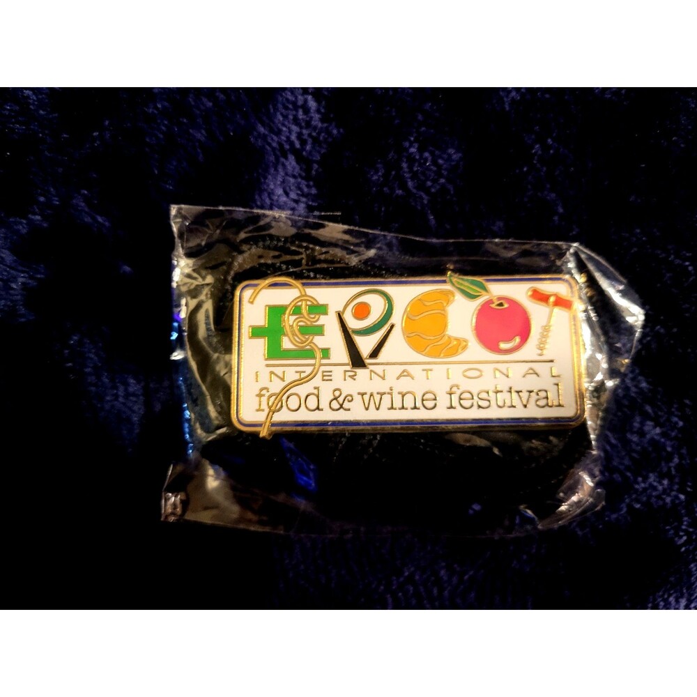 1999 Walt Disney World EPCOT International Food & Wine Festival Lanyard Pin